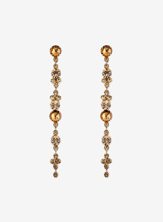 Forte Forte Crystal Pendant Earrings