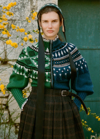 Sea Linea Zip Front Cardigan