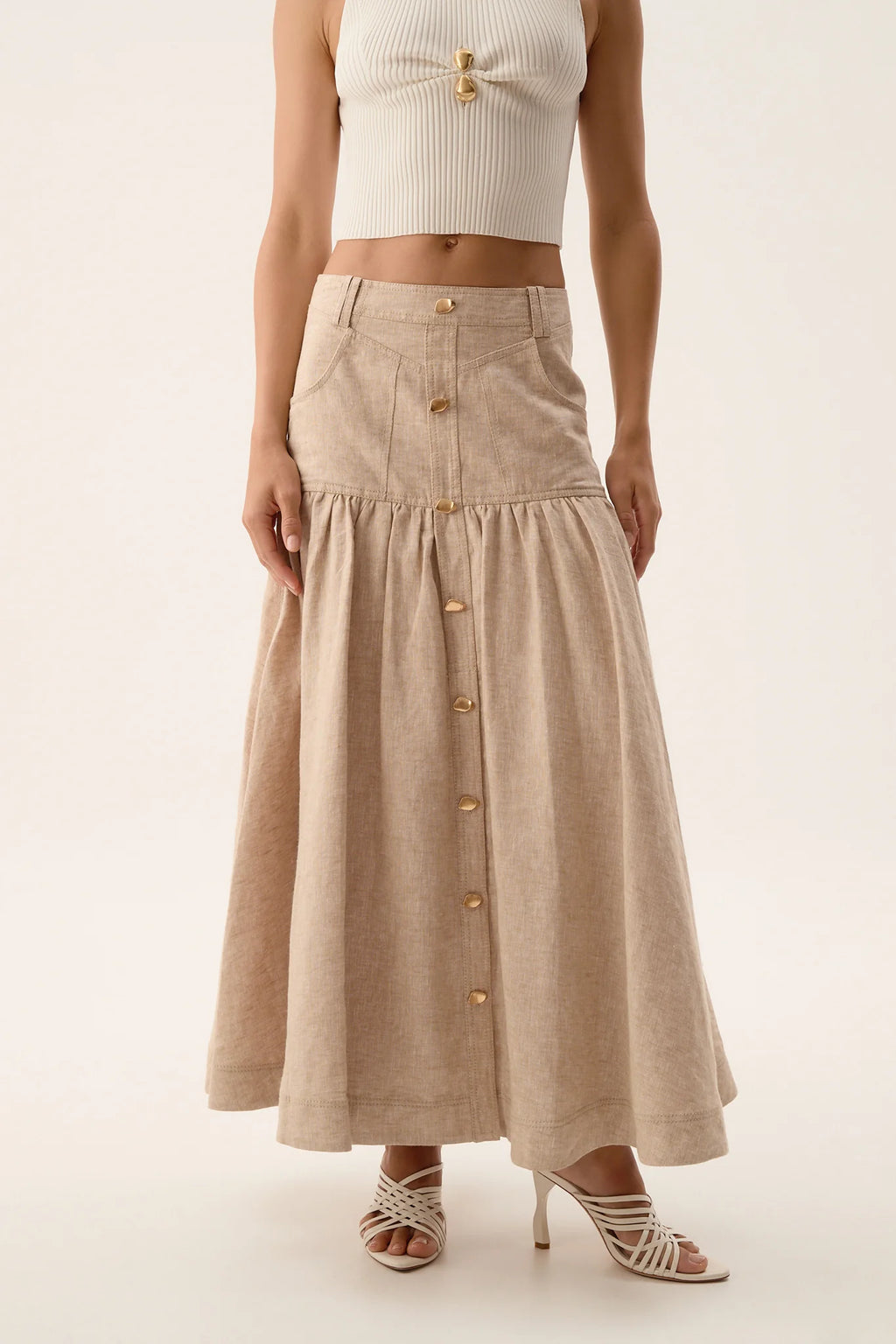 aje morgan midi dress Aje Morgan Skirt