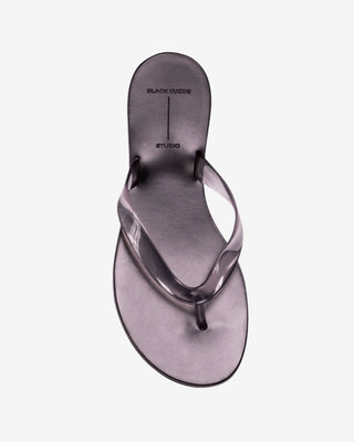 Black Suede Studio Jeli Sandal