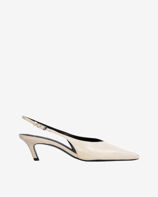 Black Suede Studio Lou Slingback