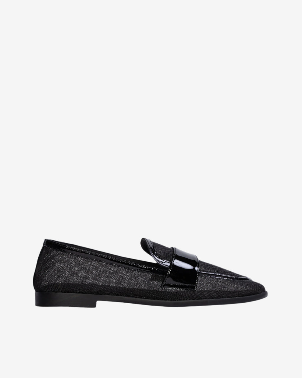 Black Suede Studio Arrow Loafer – Aria