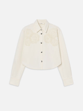 Frame The Crochet Swing Shirt