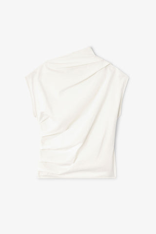 Ganni Stretch Ruched Top