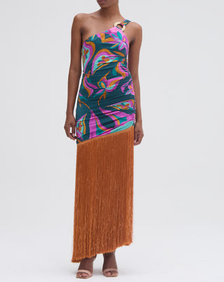 PatBo Aljezur Fringe Dress