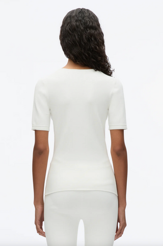 3.1 Phillip Lim Compact Rib V-Neck Tee