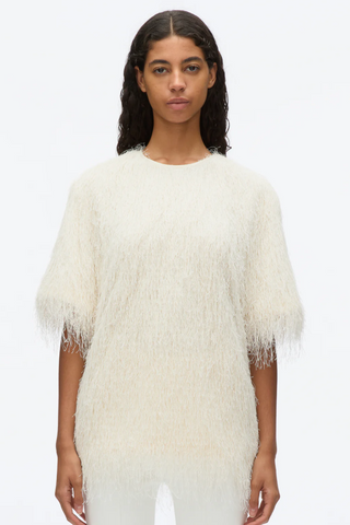 3.1 Phillip Lim Fringe Boxy Tee