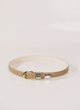 Déhanche Hollyhock Leather Belt