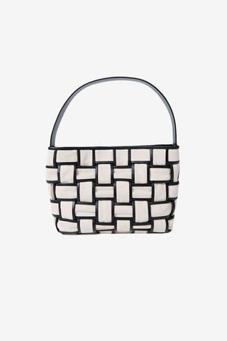 St. Agni Border Woven Mini Tote