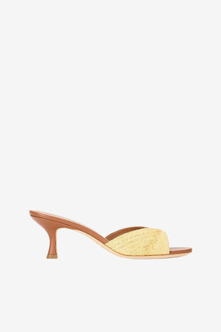 Staud Brigette Raffia Mule