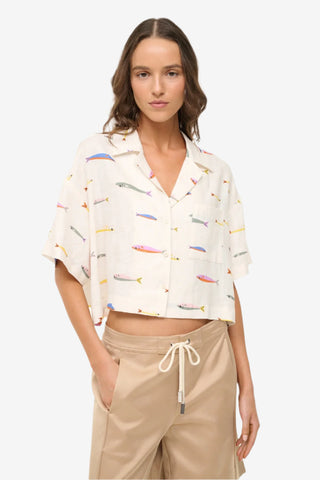 Staud Daya Linen Top