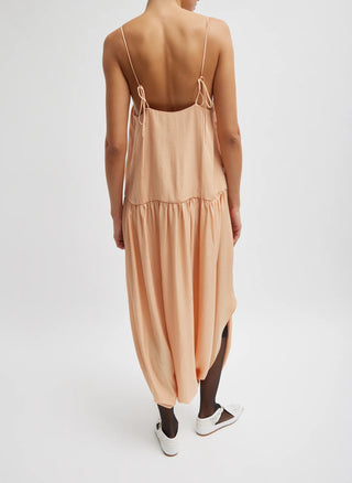 Tibi Acetate Strappy Jalouise Dress