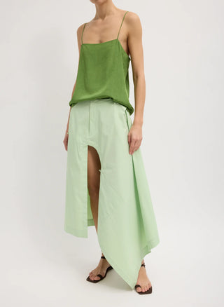 Tibi Bio Twill Riding Skirt