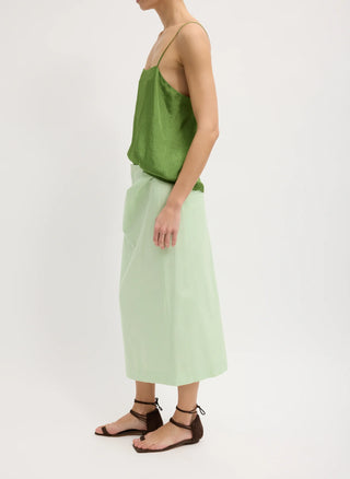 Tibi Bio Twill Riding Skirt