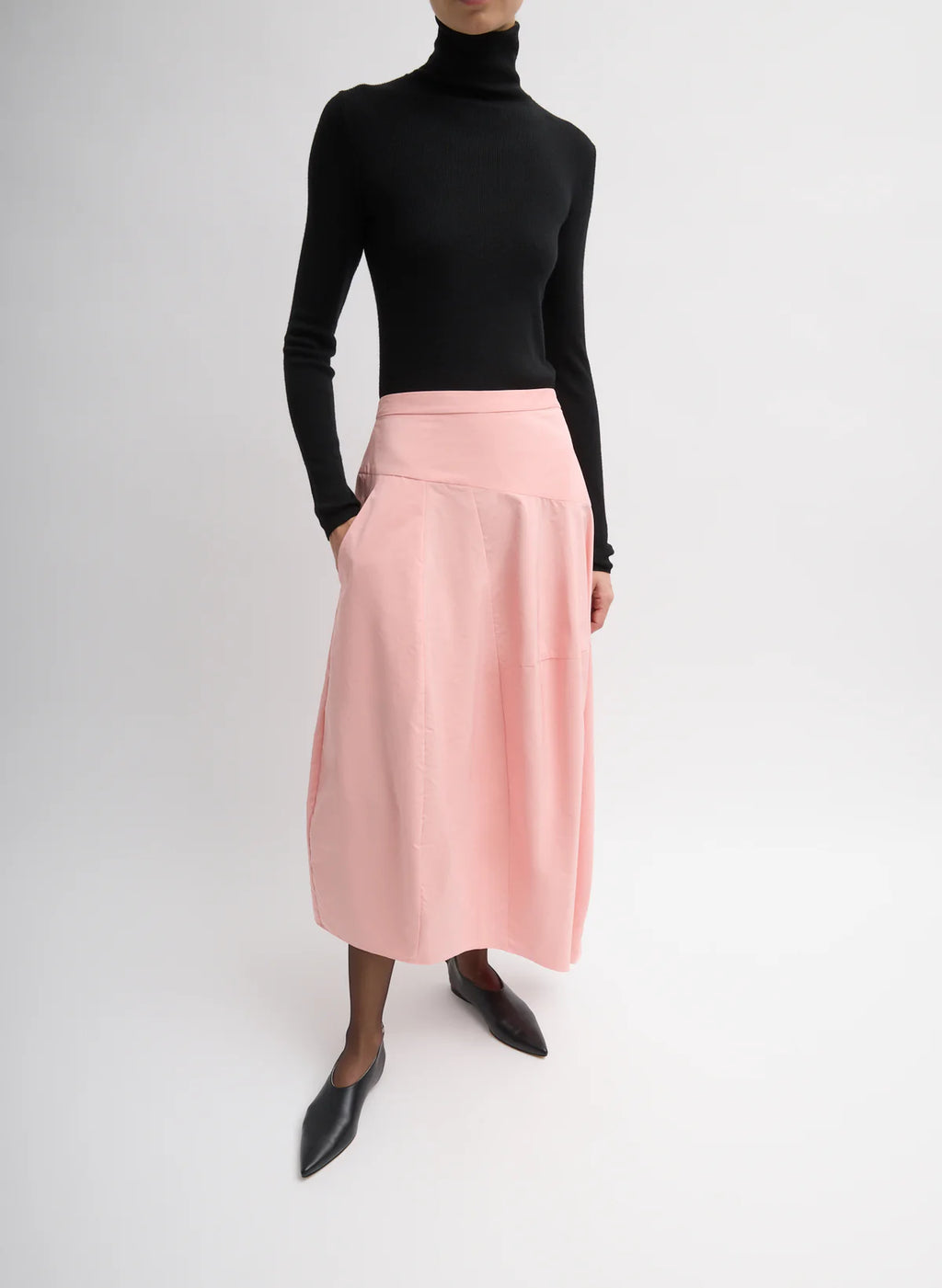 ENFOLD TUCK-BALLOON SKIRT アシンメトリー ENFOLD Enfold Tuck ENFOLD TUCK-BALLOON SKIRT アシンメトリー ENFOLD Enfold Tuck