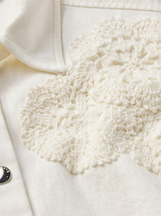 Frame The Crochet Swing Shirt