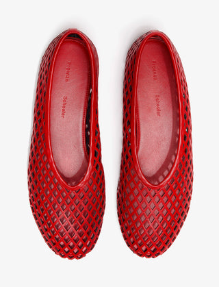 Proenza Schouler Tee Perforated Ballerina Flats
