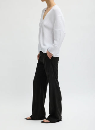 Tibi Plisse Hinged Top