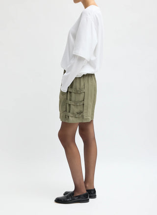 Tibi Techy Twill Skirt