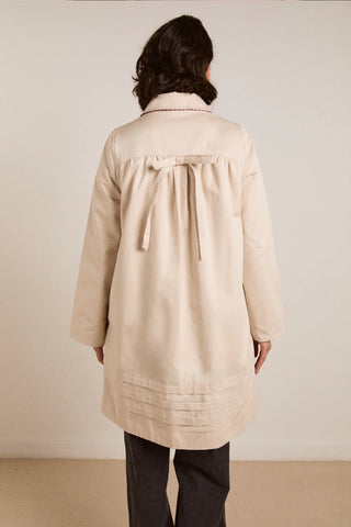 Damson Madder Mercedes Bow Trench