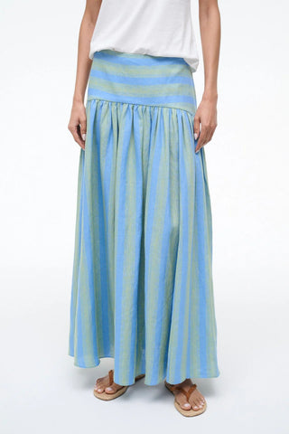 Staud Procida Linen Skirt