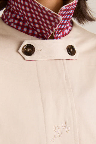 Damson Madder Mercedes Bow Trench
