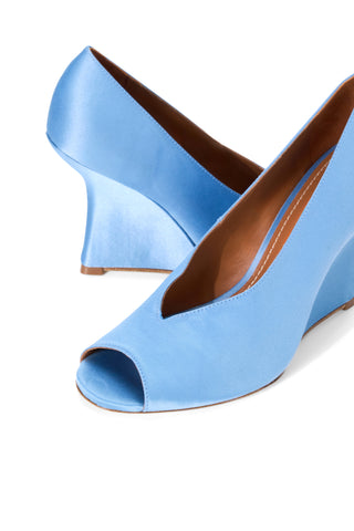 Staud Brigitte Peep Toe Wedge