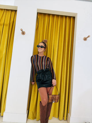 Ulla Johnson Luna Leather Skirt
