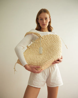 Brie Leon Heather Basket Bag