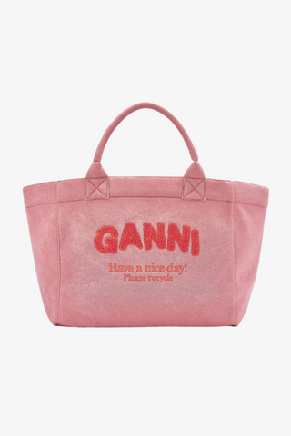 Ganni XXL Reversible Shopper Tote