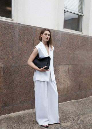 St. Agni Relaxed Side Tie Vest