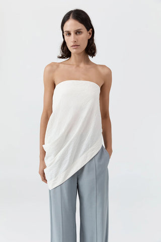 St. Agni Cloud Drape Top