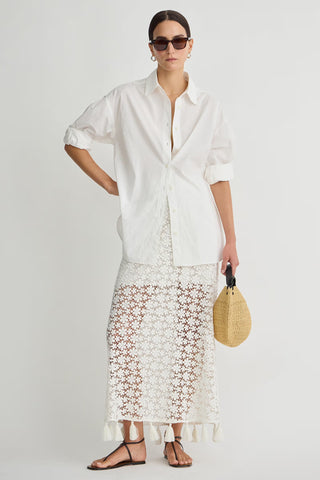 Apiece Apart Valeska Tassel Skirt