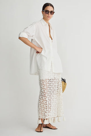 Apiece Apart Valeska Tassel Skirt