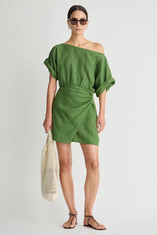 apiece apart green dress Apiece Apart La Ventura Maxi Dress
