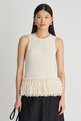 Apiece Apart Maeve Fringe Tank