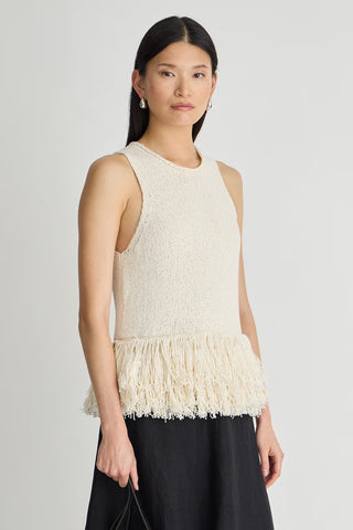 Apiece Apart Maeve Fringe Tank