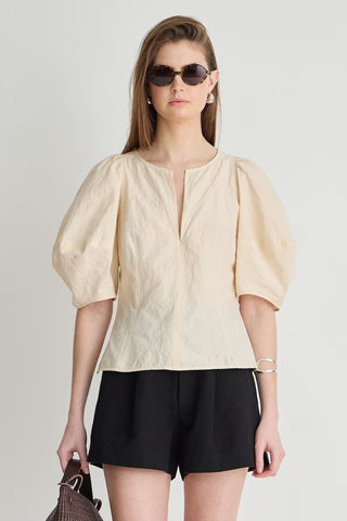 Apiece Apart Sculpted Bina Top