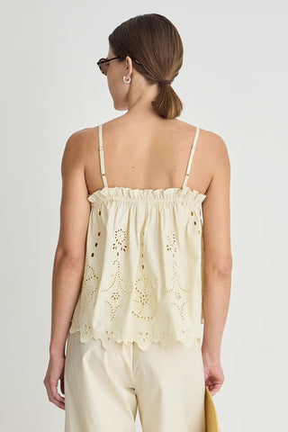Apiece Apart Embroidered Cami Top