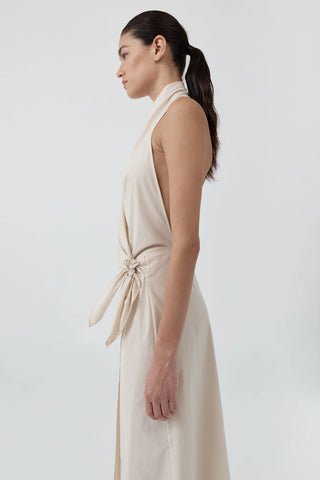 St. Agni Halter Wrap Dress