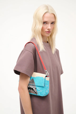 Staud Timmy Beaded Bag