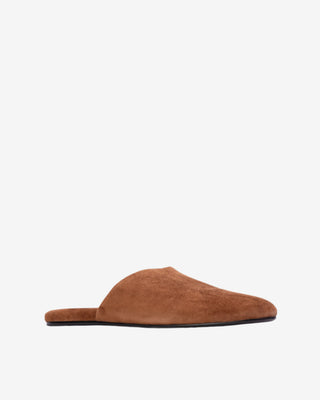 Black Suede Studio Shiloh Mule