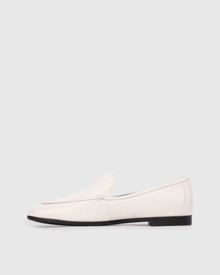 Black Suede Studio Allie Loafer