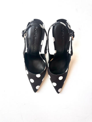 Black Suede Studio Branca Heel