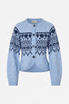 Blue Fair Isle