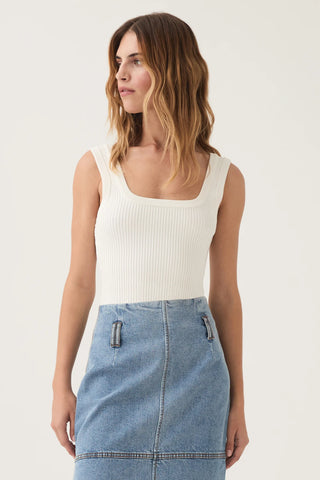 Aje Bronte Knit Tank