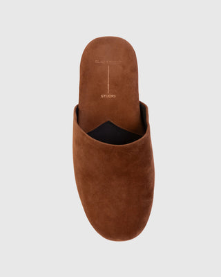 Black Suede Studio Shiloh Mule