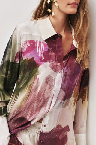 Aje Atomic Silk Shirt