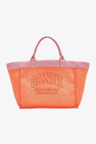 Ganni XXL Reversible Shopper Tote
