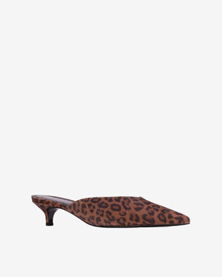Black Suede Studio Sofia Mule